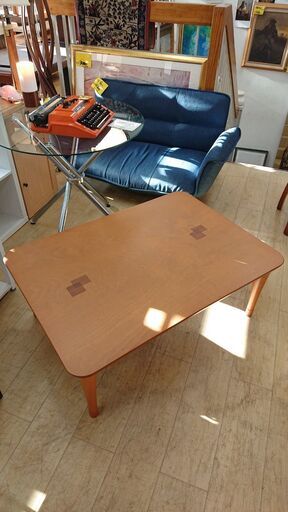 家具調こたつ コタツ ナチュラル■幅105㎝×奥行75㎝×高さ40㎝■買取帝国 朝霞店 配達可能