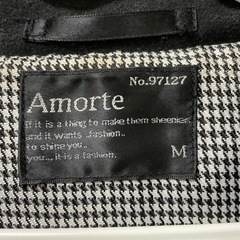 Pコート amorte メンズ Mサイズの画像