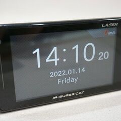 【苫小牧バナナ】良品 Yupiteru/ユピテル LS310 SUPER CAT GPSレーダー探知機 動作確認済み 元箱付き 新型光オービス対応♪