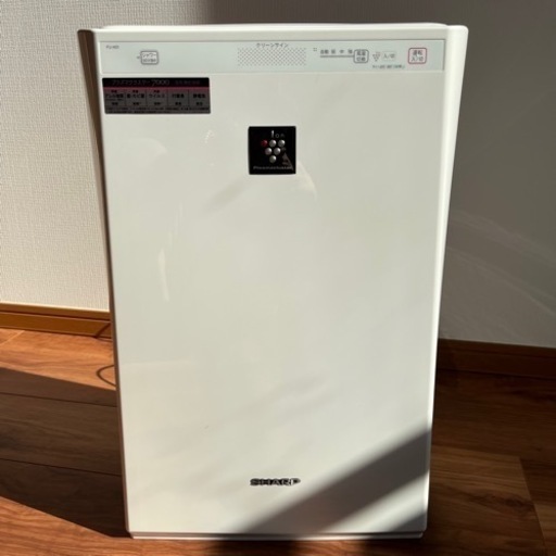 シャープ 空気清浄機 2012年製 プラズマクラスター7000