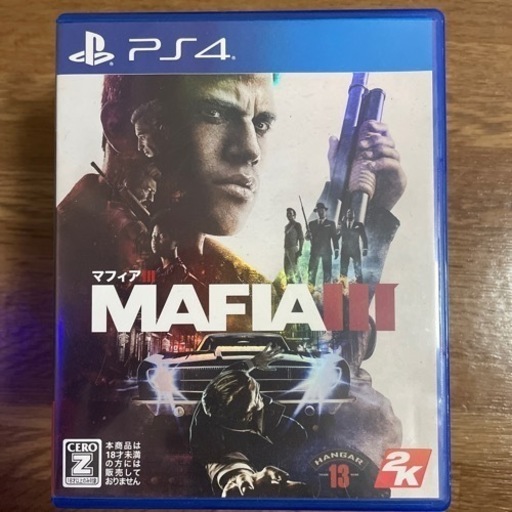 PS4 ソフト　MAFIA3