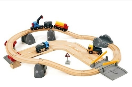 BRIO ブリオ レール＆ロード採石セット 33210
