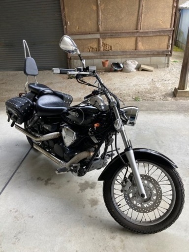 ドラッグスター２５０　黒　程度極上　　〔現金払いのみです〕