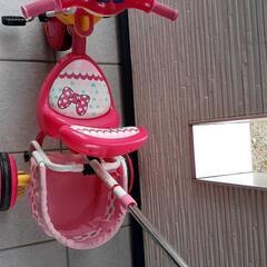 「決定」子ども用三輪車