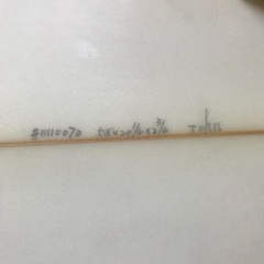 サーフボード　ファンボードの画像