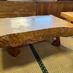 座卓 栃の木 テーブル