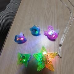 取引決定!無料☆中古品　光るおもちゃ５種類まとめ