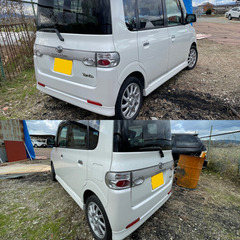 タントカスタム VSターボ 車検R4年8月迄 11万km 外装綺麗 機関良好の画像