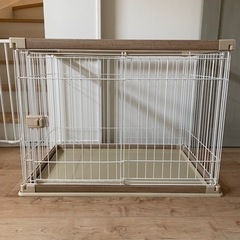 アイリスオーヤマ 犬用ケージ サークル 木製 ウッディサークル