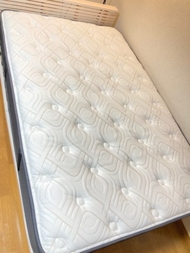 シーリー Sealyセミダブルマットレス レスポンスプレミアムTT高級マットレス