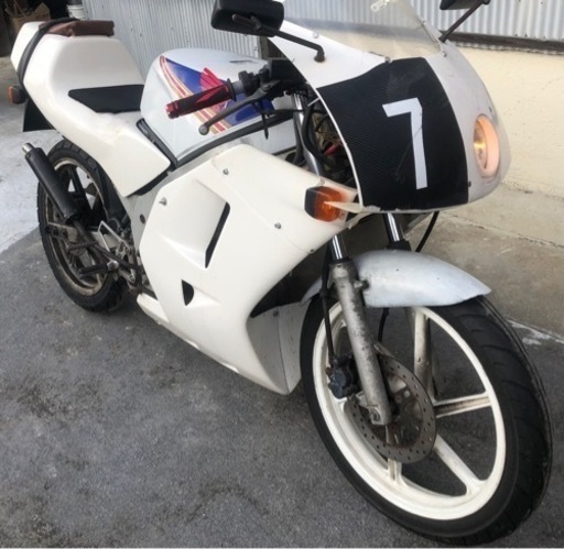 売れました！　動画有り NS-1 HONDA ホンダ 原付 レーサー チャンバー装着 絶版車 旧車