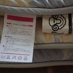 敷布団＋肌掛け布団の画像