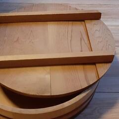 寿司桶蓋付き　押し寿司型等の画像