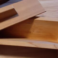 寿司桶蓋付き　押し寿司型等の画像