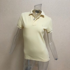 ralphlauren黄色ビーズポロシャツラルフポロゴルフbea...