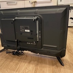 【美品！値下げ！】テレビ 32型 S-cubism 2017年製 AT-32G01SRの画像