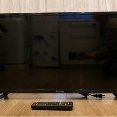 【美品！値下げ！】テレビ 32型 S-cubism 2017年製...