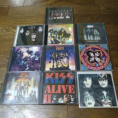 KISS  CD 10枚セット お売りします。