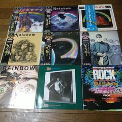 レインボー  レコード 9枚セット  お売りします。