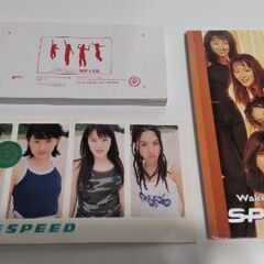 SPEED　シングルCD4枚&ダンシングブックの画像