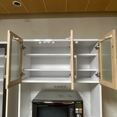 <商談中>食器棚　稼働炊飯器置き場有り！の画像