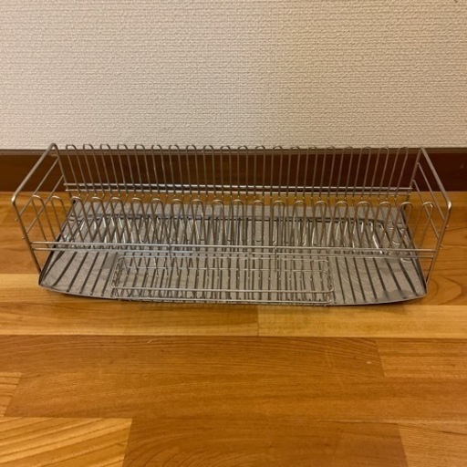 ステンレス製水切りラック　スリムロング