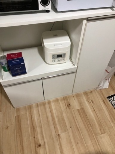 【お取引き中】キッチンカウンター　食器棚　収納