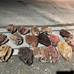 中古　野球グローブ　現場渡し