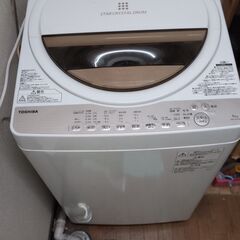 東芝全自動洗濯機（６ｋｇ）の画像