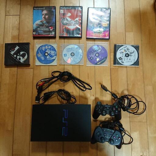 PS2   プレステ2本体＋ソフト付き