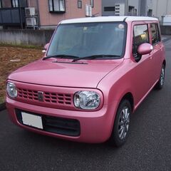 スズキ　アルトラパン（カーナビ・冬用タイヤ・ドラレコ・車庫保管・純正ホイール）の画像