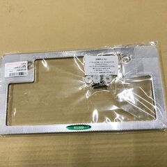 新品未使用　WIZARD  ウィザード　ナンバーフレーム　フロン...