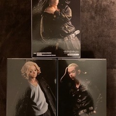東京リベンジャーズ　佐野万次郎、龍宮寺堅、場地圭介のフィギュア3点セットの画像