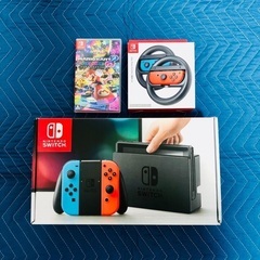 【美品】任天堂Switch・マリオカートセット