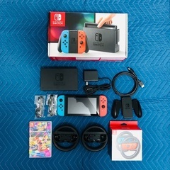 【美品】任天堂Switch・マリオカートセットの画像