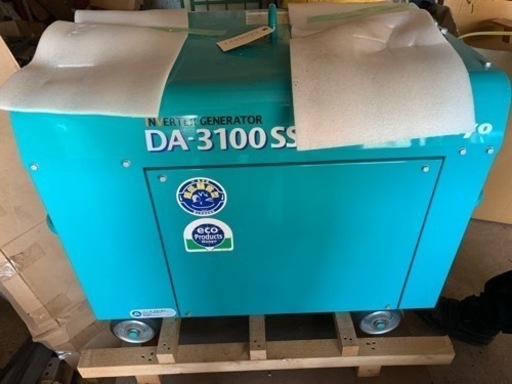 【新品】デンヨー発電機　DA-3100SS-IV 経由