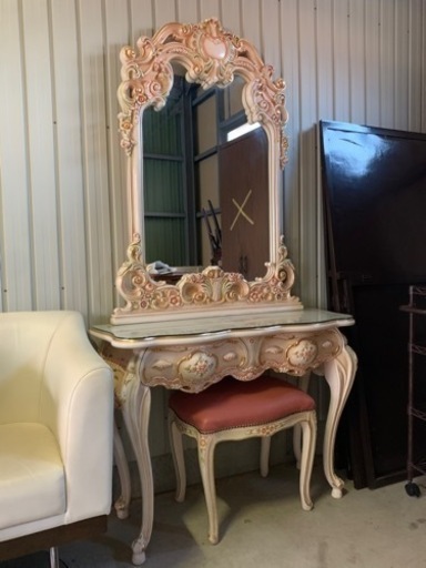 アンティーク　ドレッサー