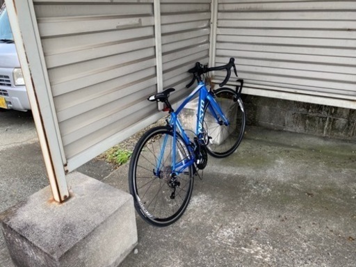 NESTO ALTERNA ロードバイク 2021 青 走行100km↓ 引取限定