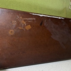 木製ローテーブル: 差し上げますの画像