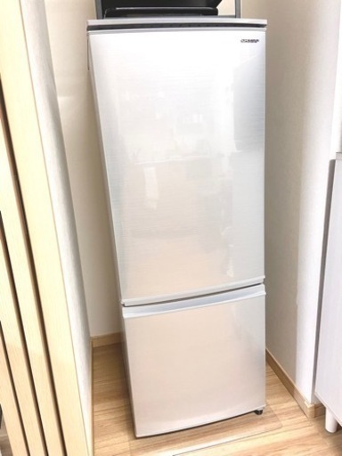 ＊最終値下げ＊【郵送要相談】SHARP SJ-D17E-S シルバー　167L (2019年製)