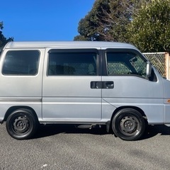 平成16年 サンバー ディアスワゴン TW1 シルバー 2WD AT 走行16万キロ 車検5年4月!!の画像