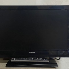 液晶テレビ　22インチ　東芝レグザ