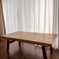 ★美品★ アカシア天然の木☆センターテーブル