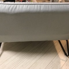 布張りソファ　汚れありの画像