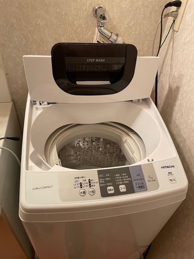 日立　洗濯機　5kg