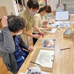 【2月限定】水彩画レッスン／小学生〜大人の生徒さん募集/大塚駅徒歩6分の画像