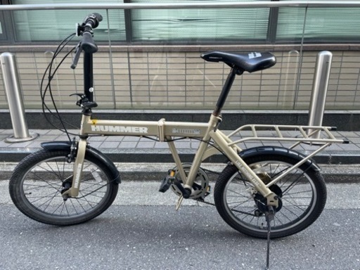 【取引予定】ハマー HUMMER 折りたたみ自転車