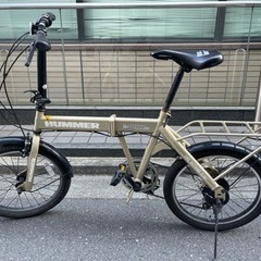 【取引予定】ハマー HUMMER 折りたたみ自転車の画像