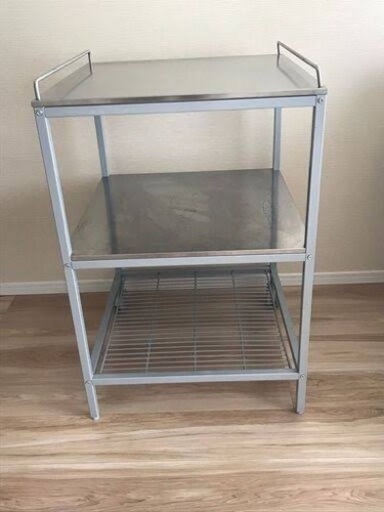 IKEA ステンレスワゴン　美品　希少