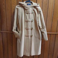 ダッフル風ロングコート キャメル